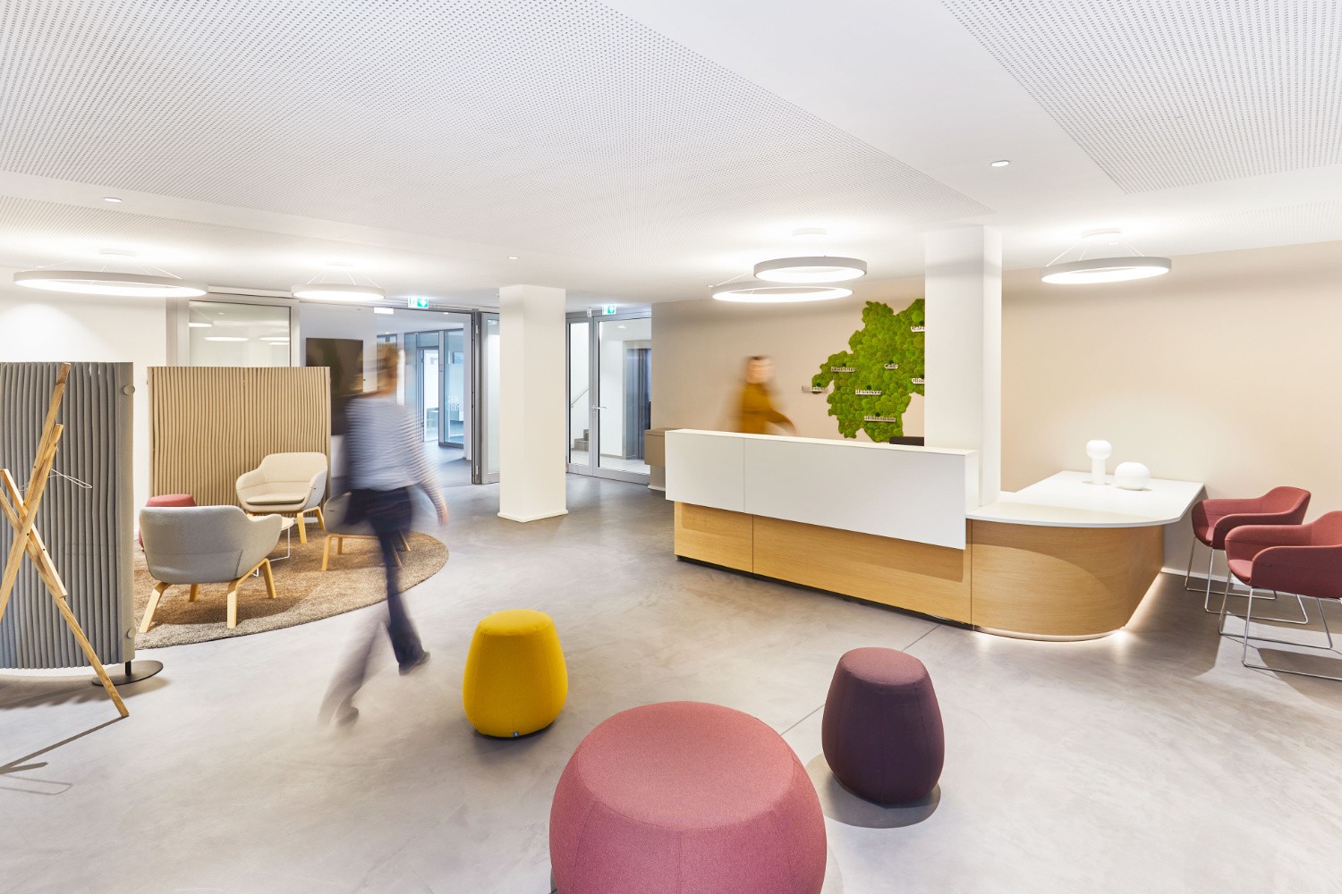 Empfang 2 - PSD Bank Hannover - designed by seydlitz.works - case study